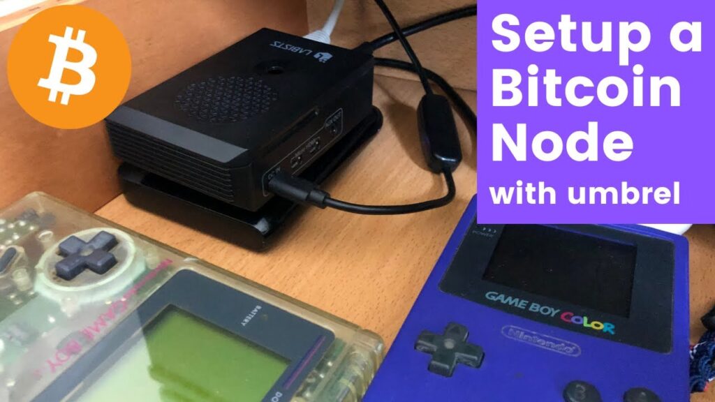 WHATS A BITCOIN NODE? | Install and configure easily with umbrel