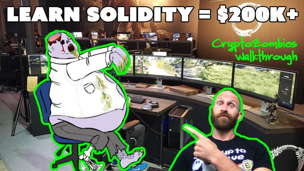 Learn Solidity = 0K+ (CryptoZombies Walkthrough Lesson 1)