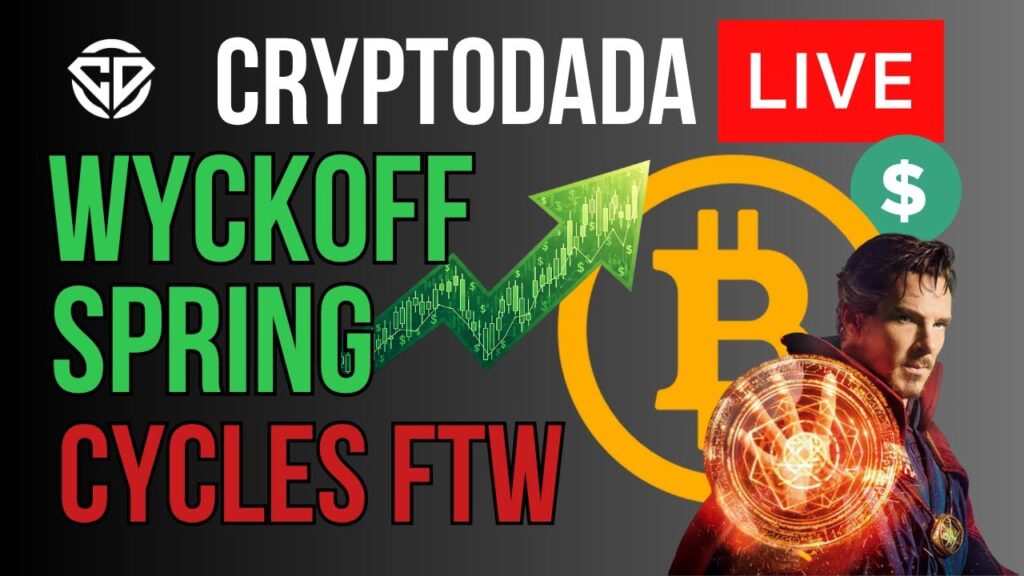 BITCOIN UPDATE – Wyckoff Spring ! @CryptoDada  #bitcointradingbangla #banglatrading