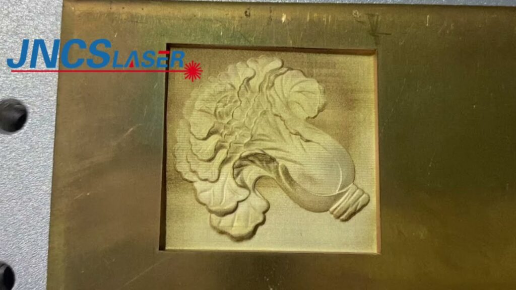 50w Fiber laser marking machine with 2.5D controller for deep marking, embossing