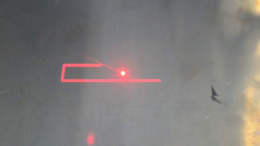 30w raycus  fiber marking machine with rotary 110110mm 2