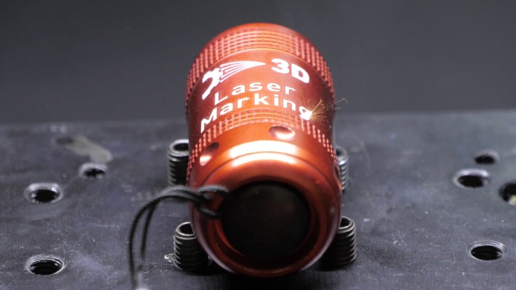 3D Laser Industrial Marking Head. Macsa F-9020 Fiber Laser.