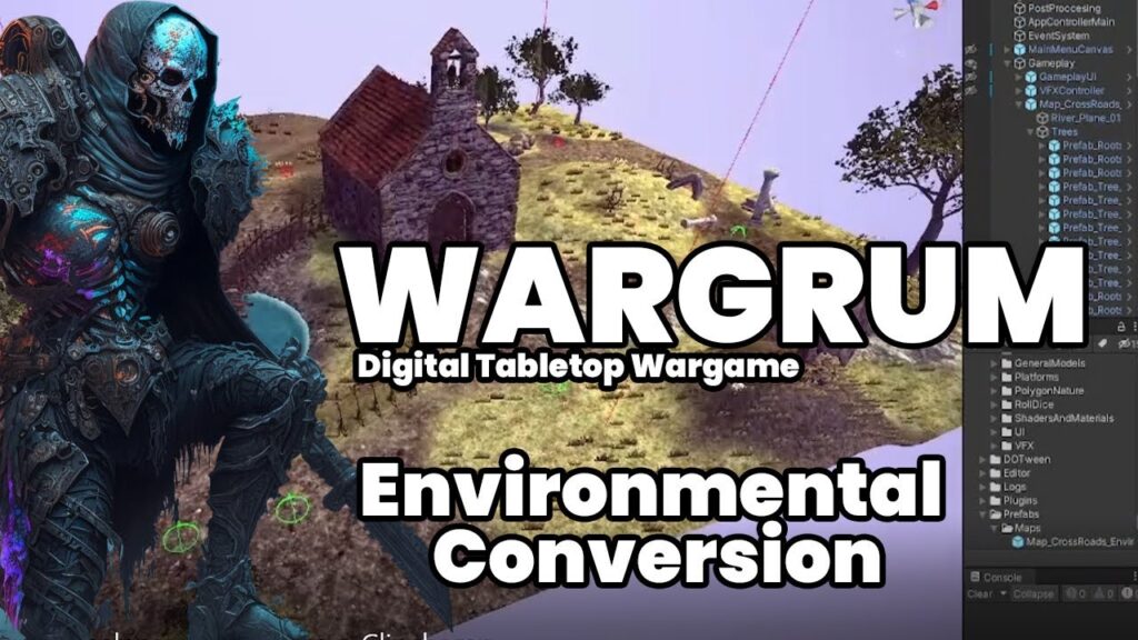 WARGRUM: Environment Conversion To High Rez in Unity 3d