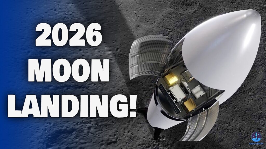 SpaceX revealed Genius Solution to Land first Starship on the Moon in 2026! Is it going to Happen?