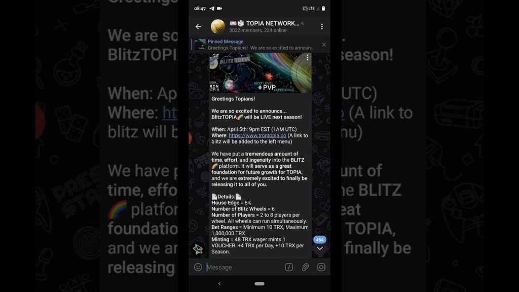 TronTopia, BlitzTopia? Launching season 20