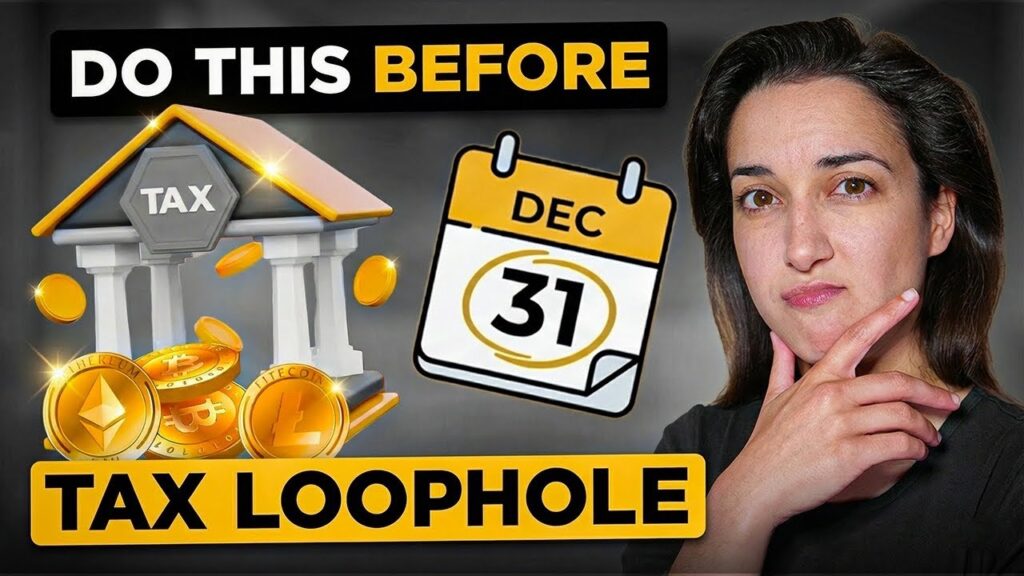 The IRS Tax Loophole for Crypto That Expires Dec 31 (Do This NOW)  — Tax Loss Harvesting Explained