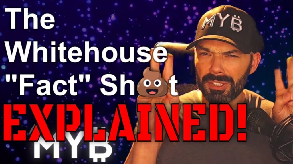 The Whitehouse #Crypto “Fact” Sheet Explained (BETWEEN THE LINES)