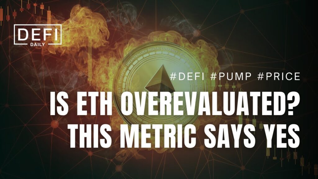 ETH IS OVER EVALUATED , even if is going TO THE MOON: this metric is the undeniable demonstration