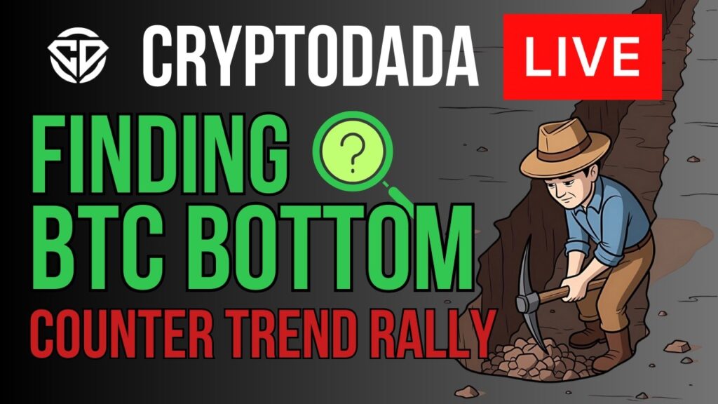 BITCOIN UPDATE- Finding Bottom, Counter Trend Rally@CryptoDada  #bitcointradingbangla #banglatrading