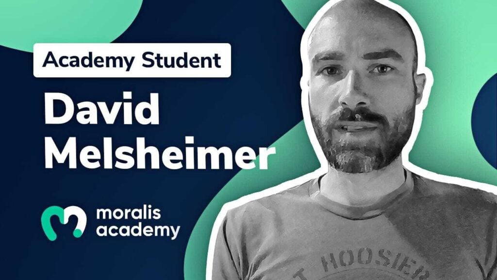 David Melsheimer Moralis Academy Testimonial #blockchian #online #education – Moralis Review