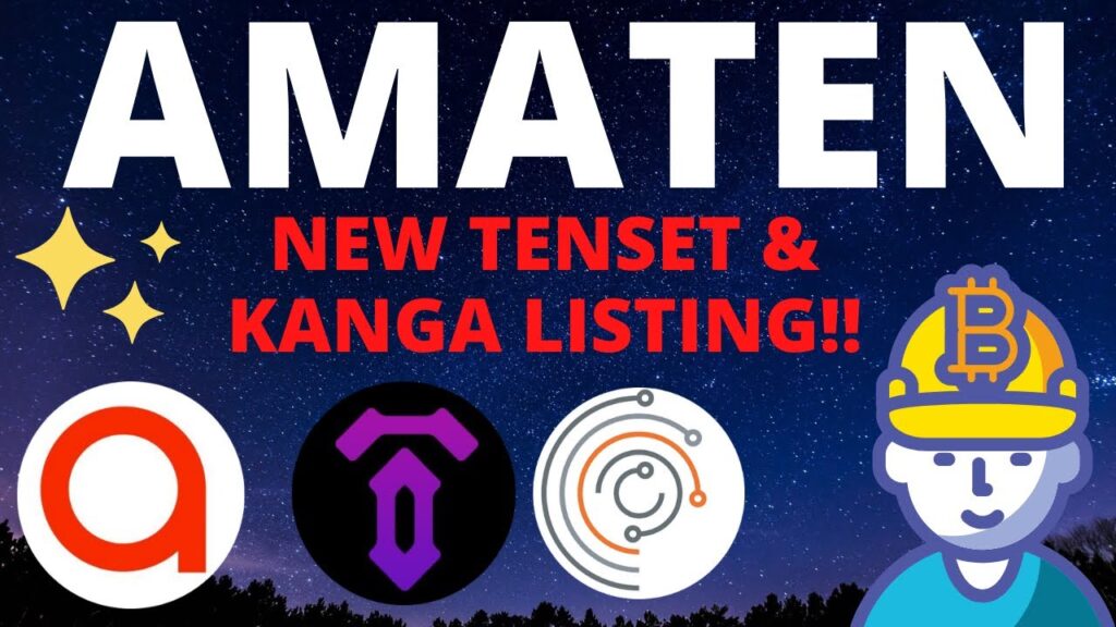 Amaten NEW Crypto on Tenset Infinity Airdrop 🚀 Amaten NEW LISTING on Kanga Exchange 💎