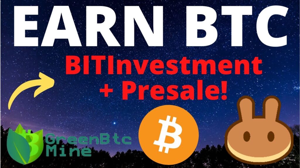 GreenBTCMine Presale + BITInvestment Passive Bitcoin Platform LIVE! 🚀 Earn BTC While Sleeping!💎