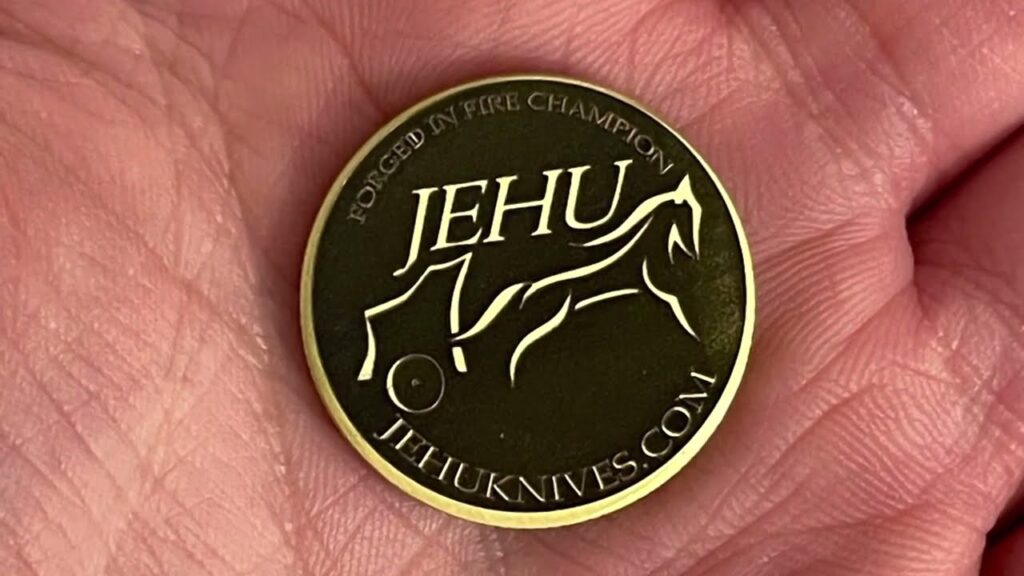 Custom Brass Coin – Fiber Laser – Omtech 50w Raycus