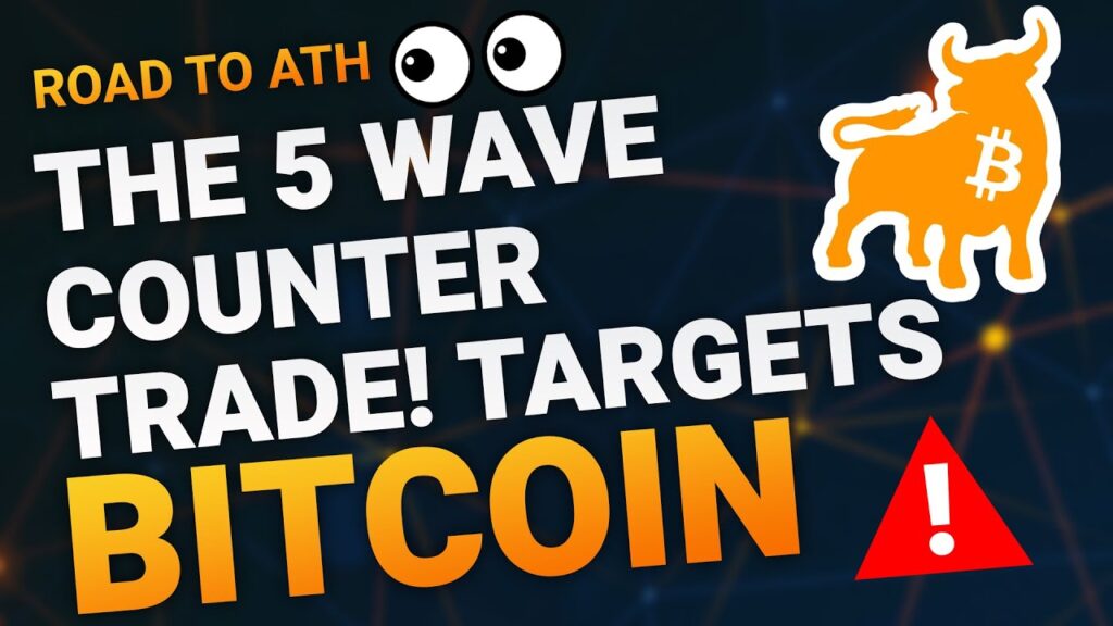 THE 5 WAVE COUNTER TRADE! WHY I’M SHORT – 2023 BTC PRICE PREDICTION – BITCOIN ANALYSIS!