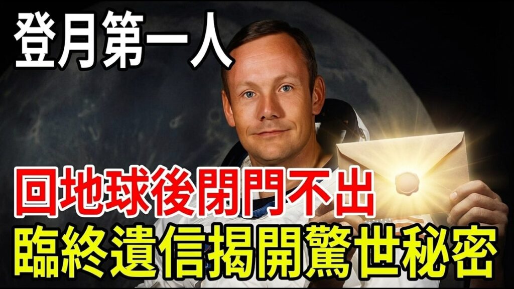 登月第一人，回地球後閉門不出，臨終遺信揭開驚世秘密| ByBy