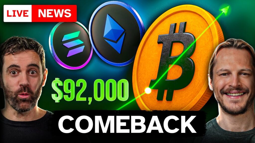 ETH & SOL WAKE UP, Bitcoin Reclaims K, Crypto Turns Bullish & More!