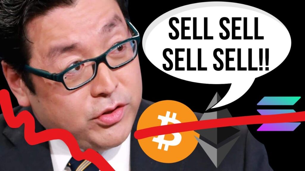 TOM LEE JUST SECRETLY TOLD INSIDERS TO SELL BITCOIN?! (WTF)
