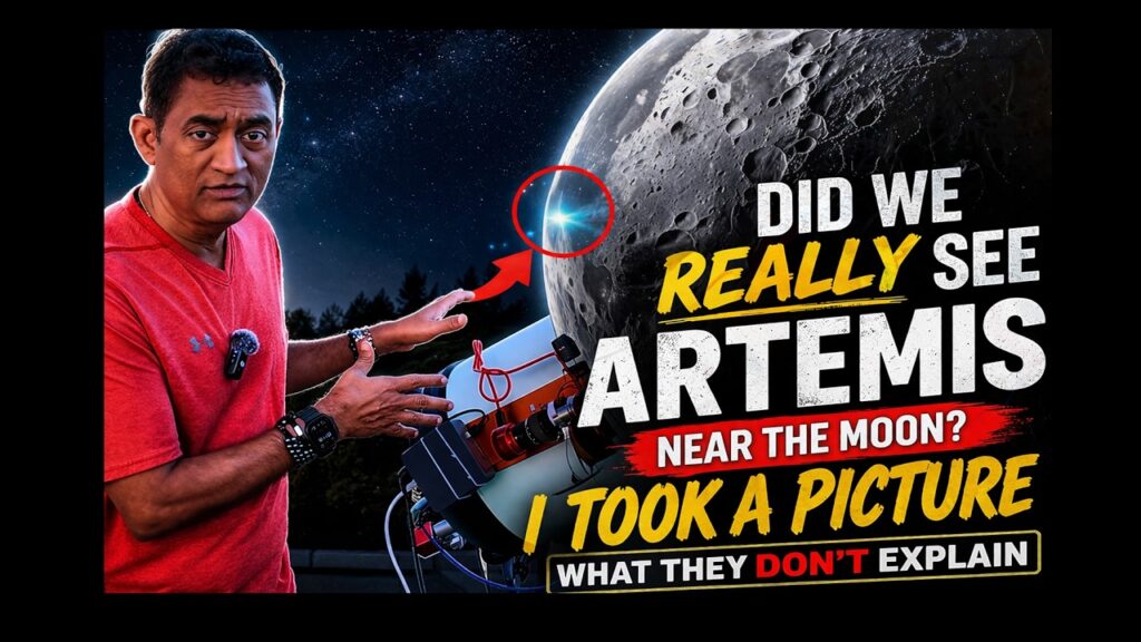 Did We REALLY See Artemis Near the Moon? I Took a Picture | What They Don’t Explain