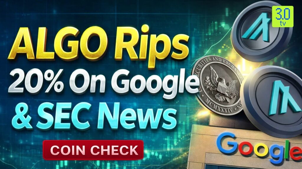 Algorand (ALGO) Rips On Google’s Quantum Paper – SEC Calls It A Digital Commodity |COINCHECK| 3.0 TV