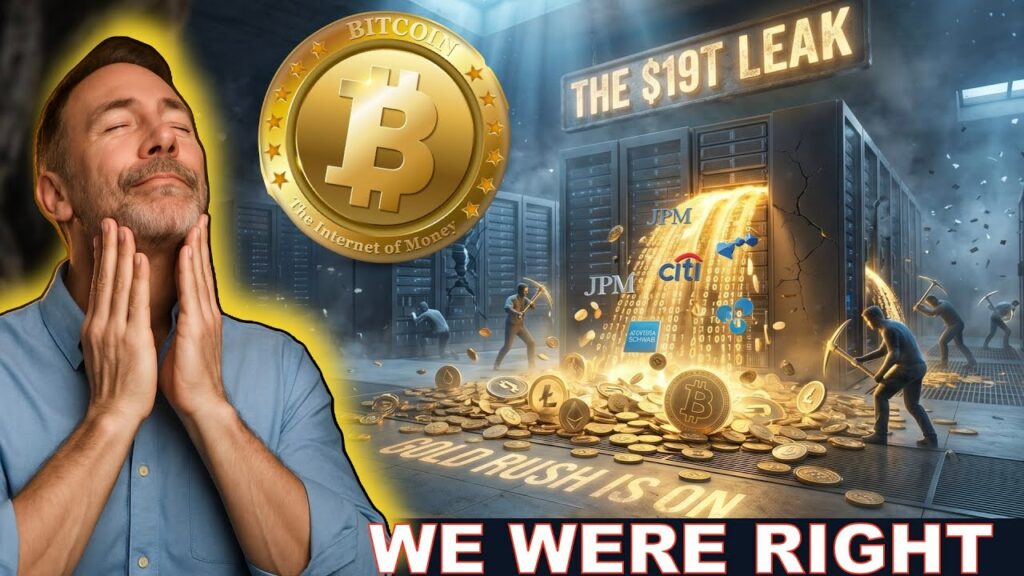  Trillion JPMorgan, Citi, Schwab Leak. New Crypto Gold Rush is ON!