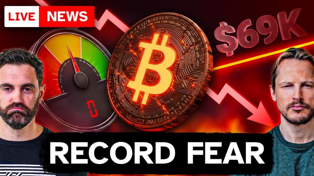Bitcoin Fear Hits ALL-TIME LOW, B BTC Accident & The Kamala Question