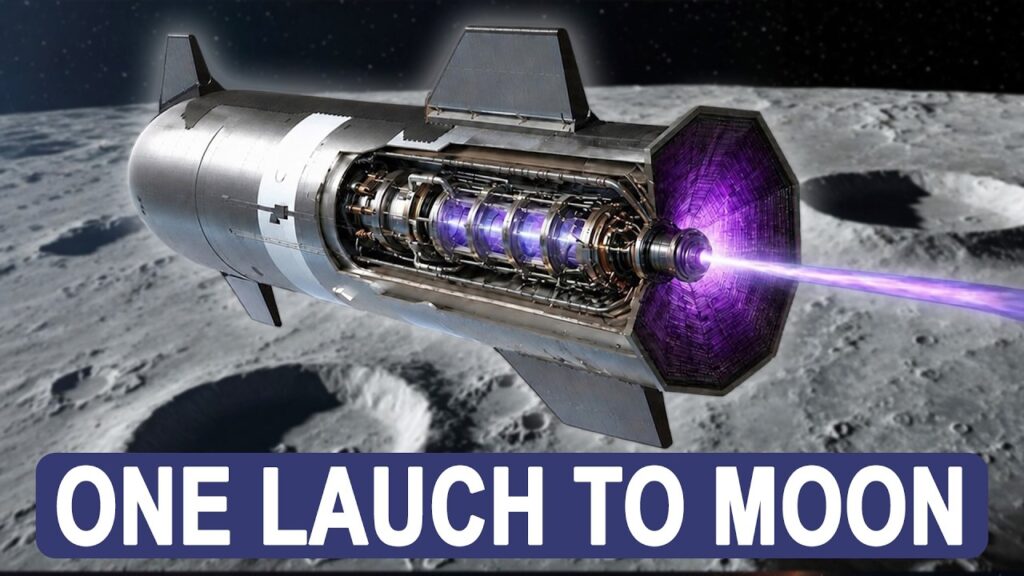 SpaceX’s new Method to Launch Starship to the Moon Without Refuelling!
