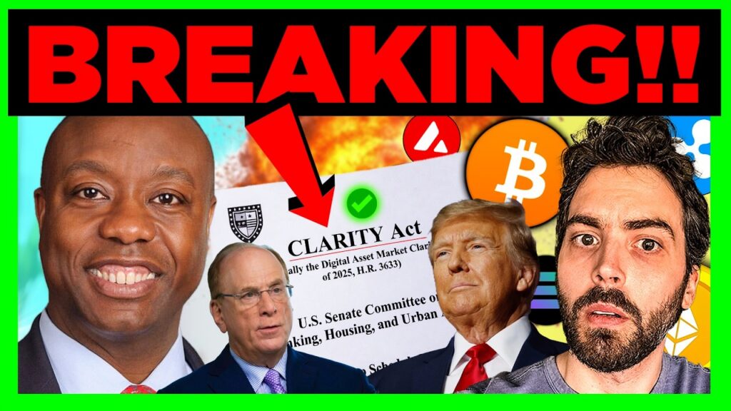 BREAKING: CRYPTO CLARITY ACT PASSES! WHAT HAPPENS NEXT?