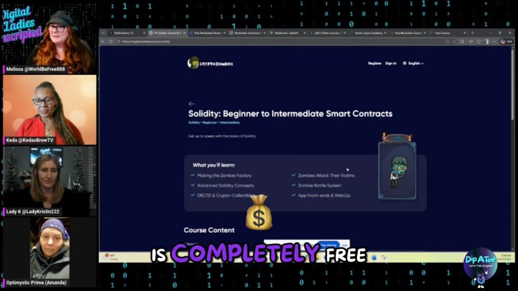 Learn Blockchain Development with CryptoZombies: Free Courses!