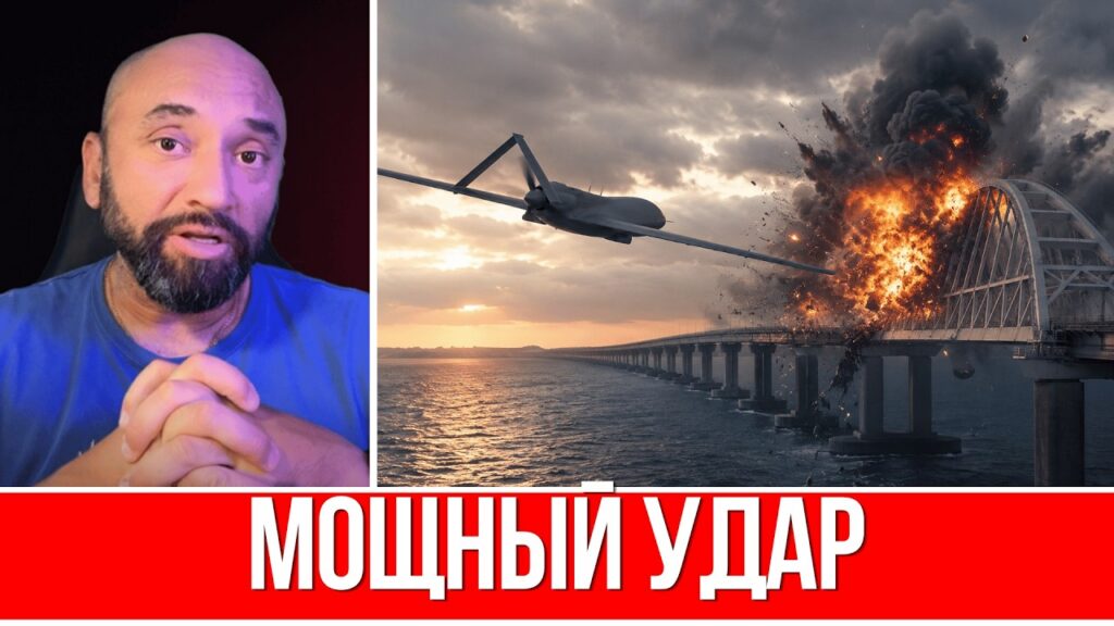 АТАКА НА КРЫМСКИЙ МОСТ // ПОДГОТОВКА К УНИЧТОЖЕНИЮ – ПОКРОВЫ СОРВАНЫ // ЭТО КАТАСТРОФА