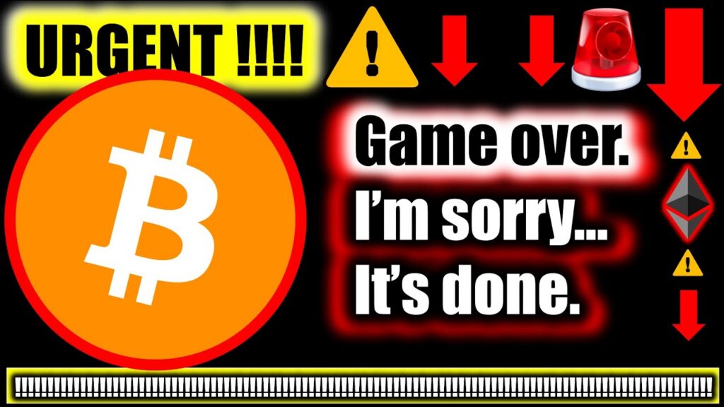 ⚠️WHAT!!?⚠️*IT’S OVER* BITCOIN PRICE DUMP NEWS!⚠️Crypto Crash Prediction TA/BTC Cryptocurrency Today