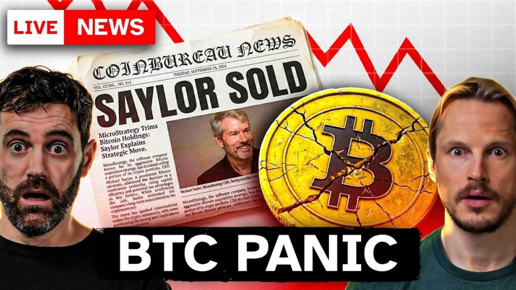 Bitcoin Crashes Below K!! Saylor Selling BTC as Stocks Finally Crack Bitcoin Crashes Below K!! Saylor Selling BTC as Stocks Finally Crack