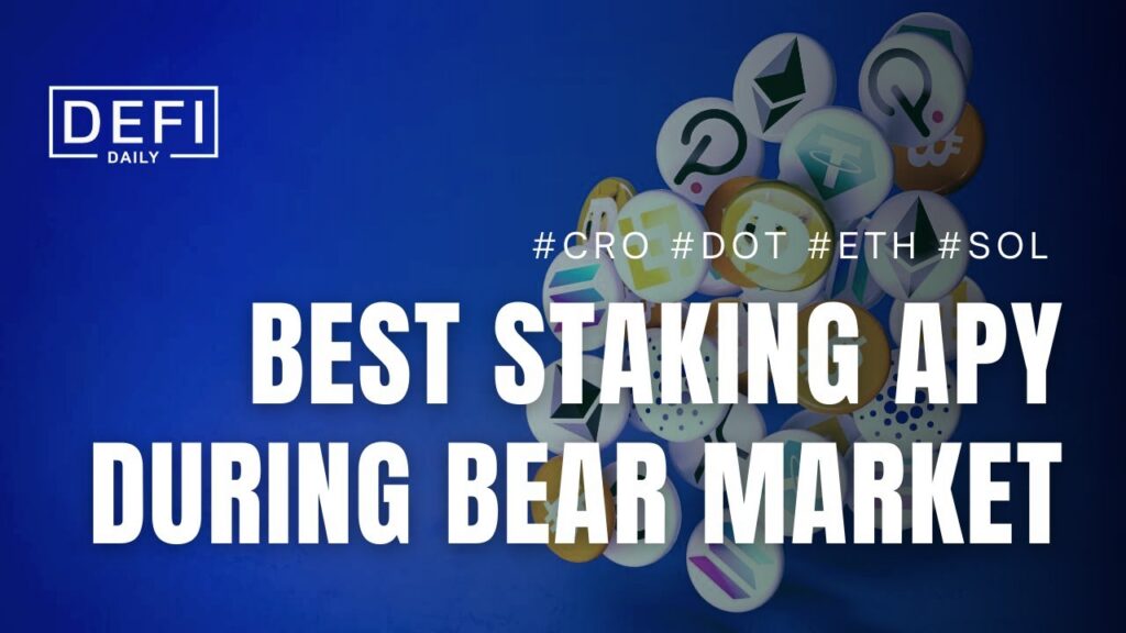 BEST STAKING APY during BEAR MARKET | 75% on CRO, 89% on DOT