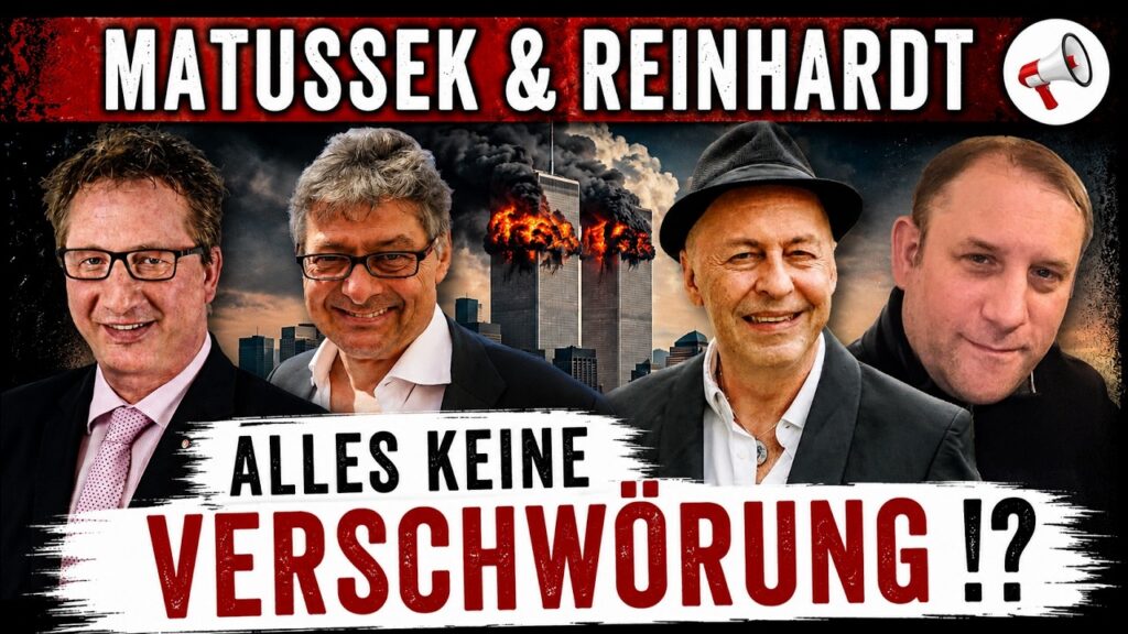Janich, Matissek, Matussek & Reinhardt: Streit um 9/11 | Viererrunde über Verschwörungen