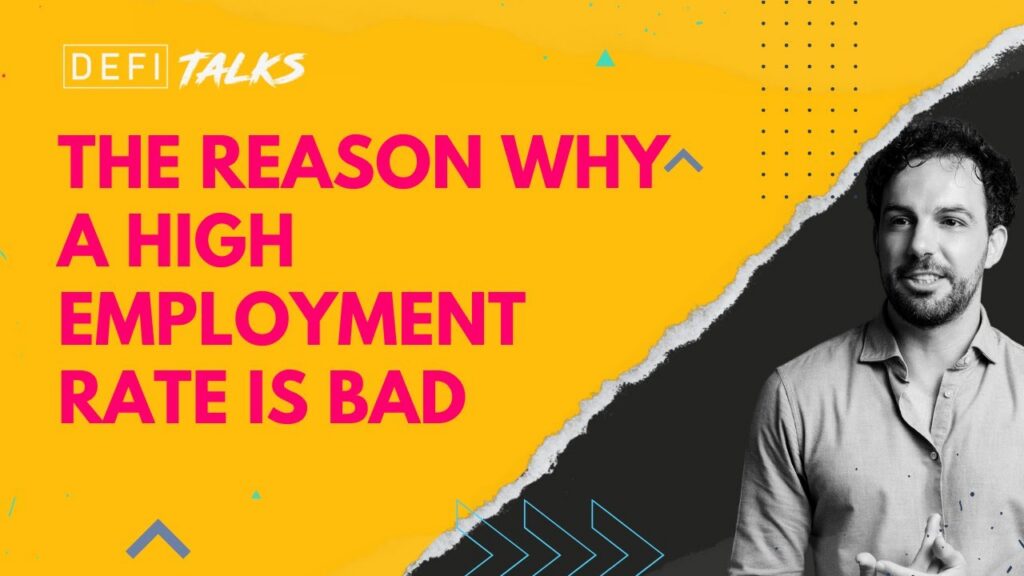 The reason WHY a HIGH employment rate is BAD FOR ETH and BTC. (plus Bonus 15%) The reason WHY a HIGH employment rate is BAD FOR ETH and BTC. (plus Bonus 15%)