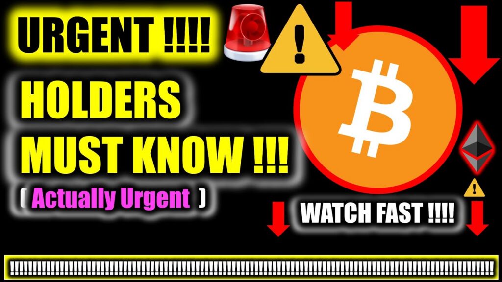⚠️ IT’S OVER!!!!? URGENT BITCOIN PRICE UPDATE!!!!⚠️Crypto Analysis TA/ BTC Cryptocurrency News Today