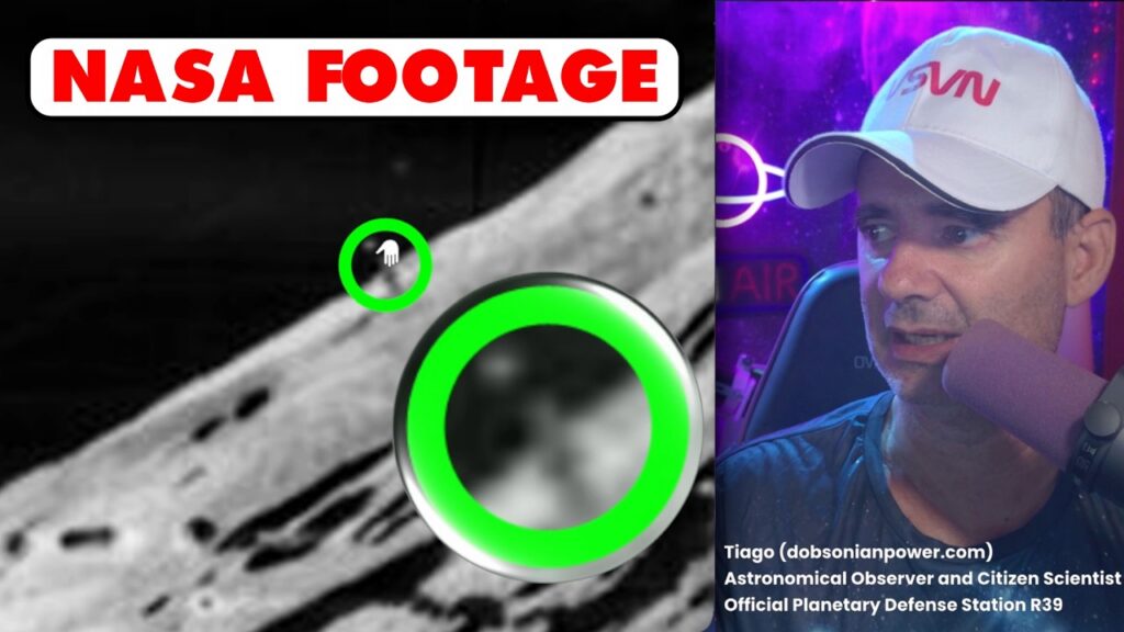 OFFICIAL FOOTAGE OF A MONOLITH ON THE MOON!
