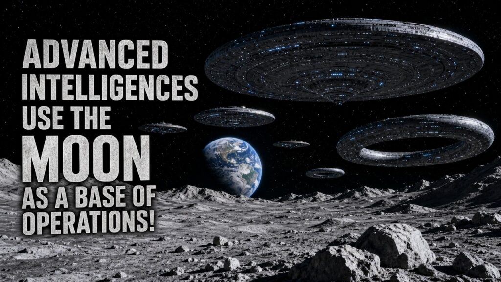 The Moon is a Base for GIGANTIC UFOs, say Ukrainian Astronomers