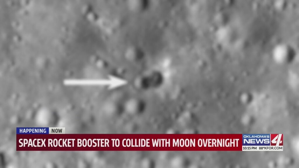 SpaceX rocket booster to collide with moon overnight SpaceX rocket booster to collide with moon overnight