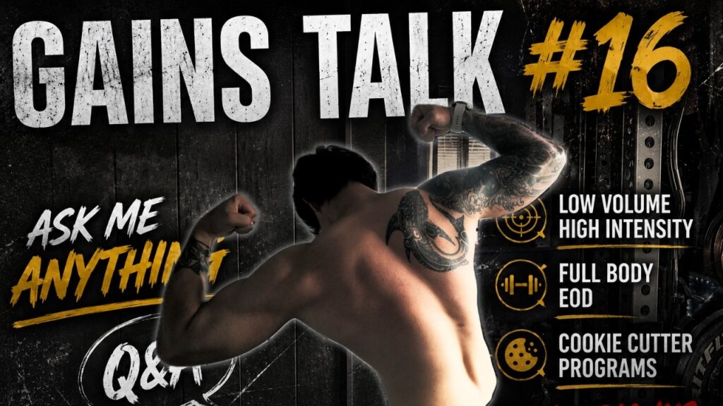 Full Body, 1 Set Each – Gains and talk #16