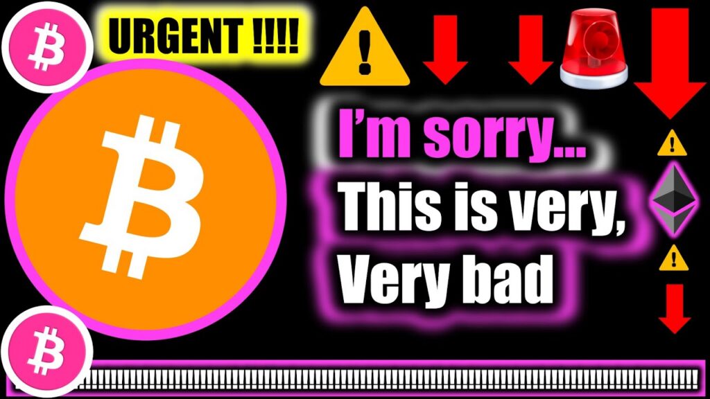 ⚠️*URGENT*⚠️IT’S VERY, VERY BAD FOR BITCOIN!?⚠️Crypto BTC Price Prediction/Cryptocurrency News Today