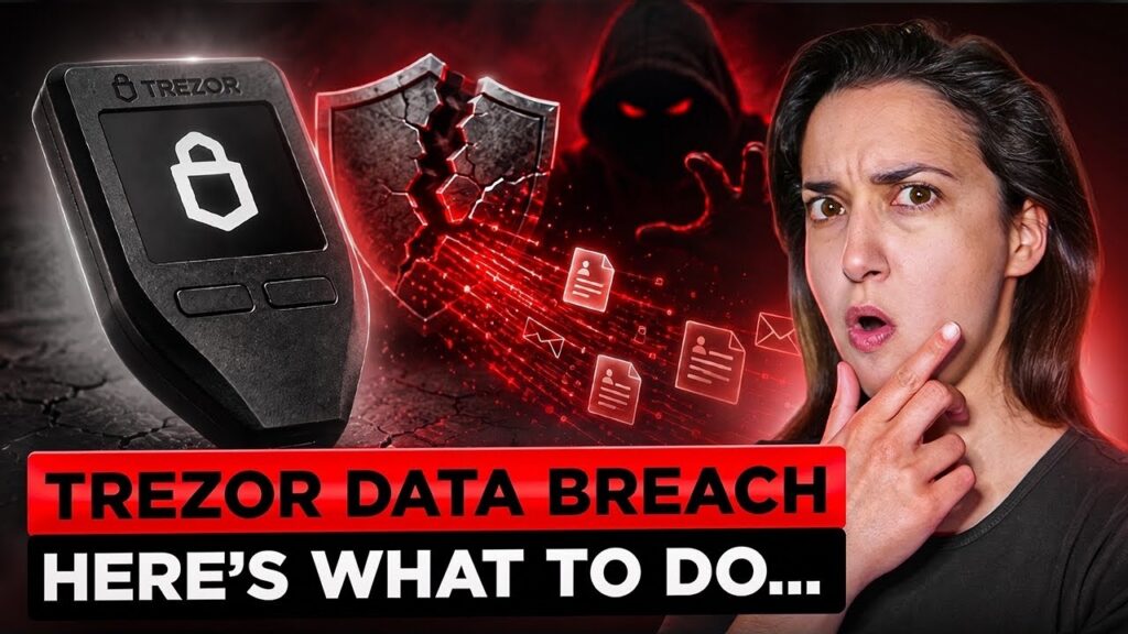 Trezor Data Leak WARNING 🚨 What Happened & What You Need to Do Now 🔐 (Phishing Scams are Coming…)