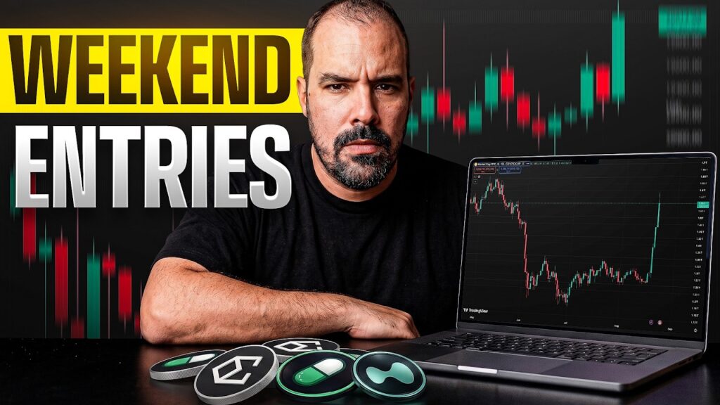 LIVE CRYPTO Trading: My Levels on Altcoins Before The Week Opens