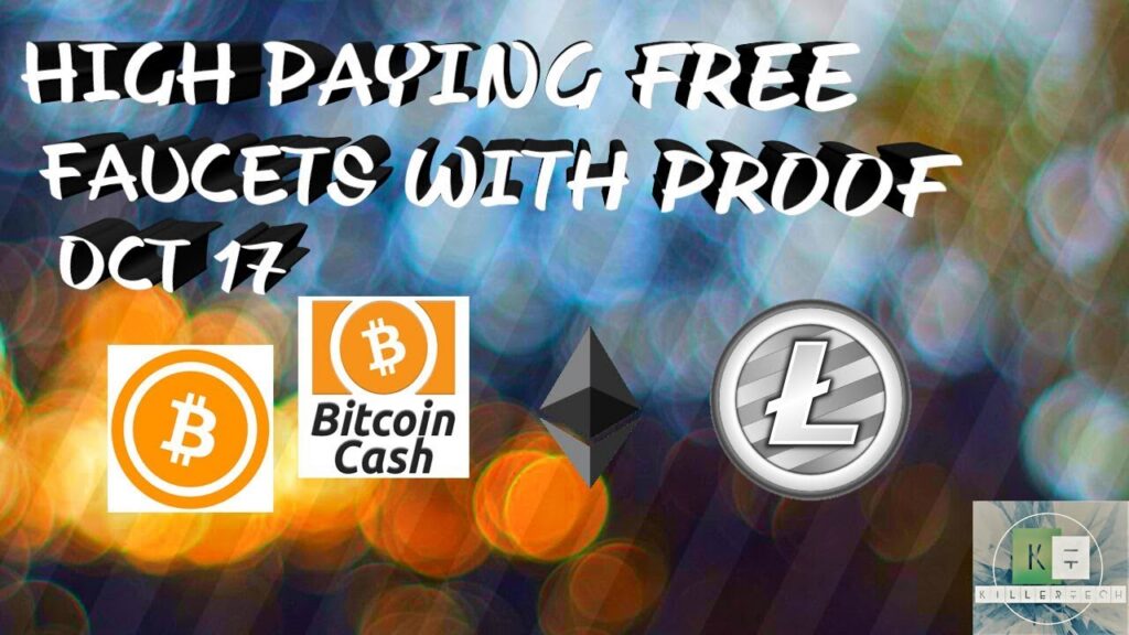 New Best highest paying free Bitcoin faucets every 5 minutes with proof -Killer Tech