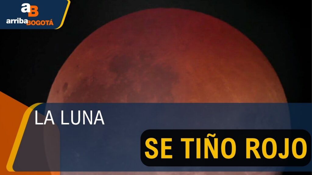 Así se vivió el eclipse lunar parcial en Bogotá: la Luna se tiñó de rojo | CityTv