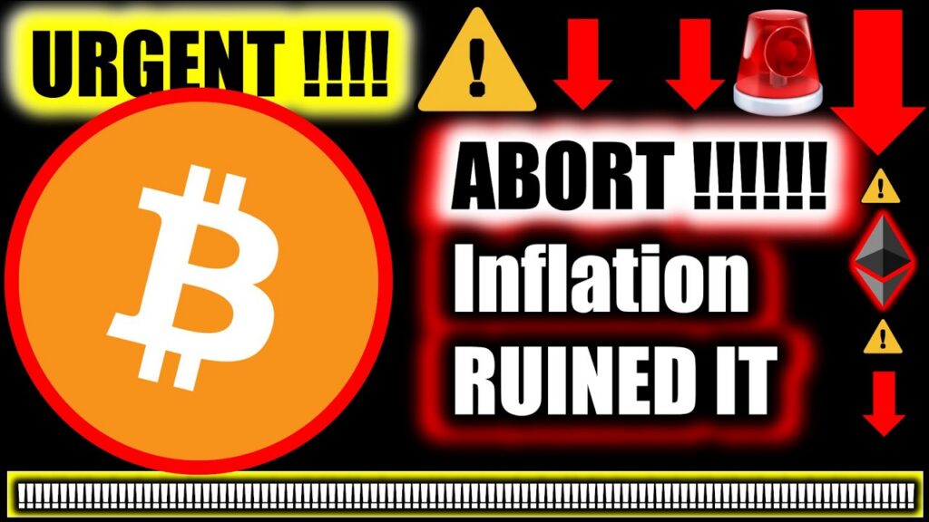 ⚠️IT’S OVER!!!!⚠️INFLATION RUINED BITCOIN ⚠️Crypto Price Prediction TA/BTC Cryptocurrency News Today