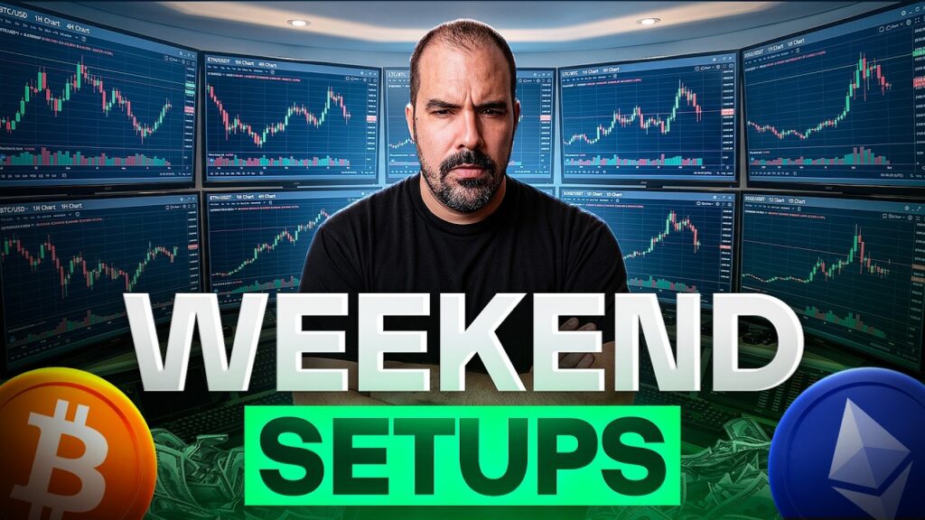 Locking In Best Crypto Positions for this Weekend (Live Trading)
