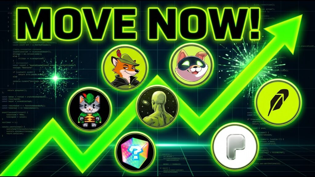 ROBINHOOD MEME COINS Are MOVING FAST!🤯 $PONS, $AI $CASHCAT $UNI $IF + New Low Caps