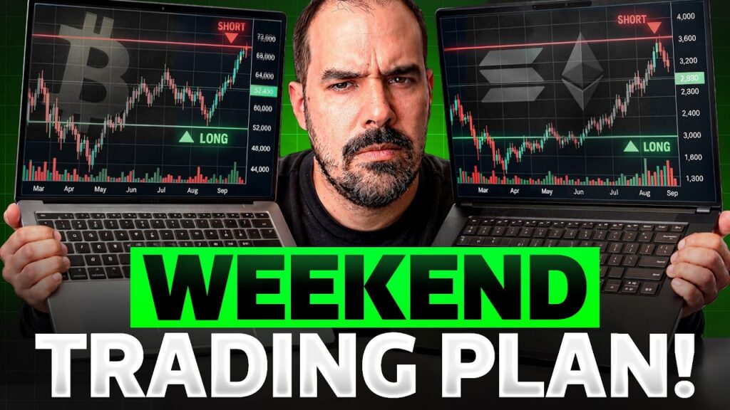 The Bitcoin and Altcoin Entries I’m Watching This Weekend (Live Trading)