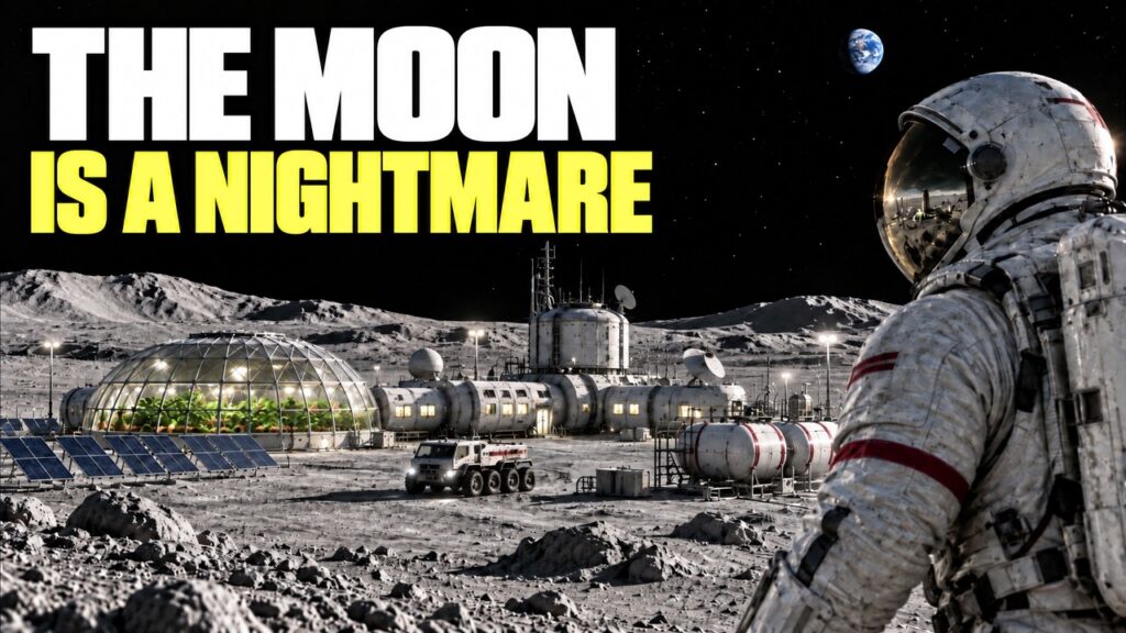 Why The Moon is a Terrible Place to Go Why The Moon is a Terrible Place to Go