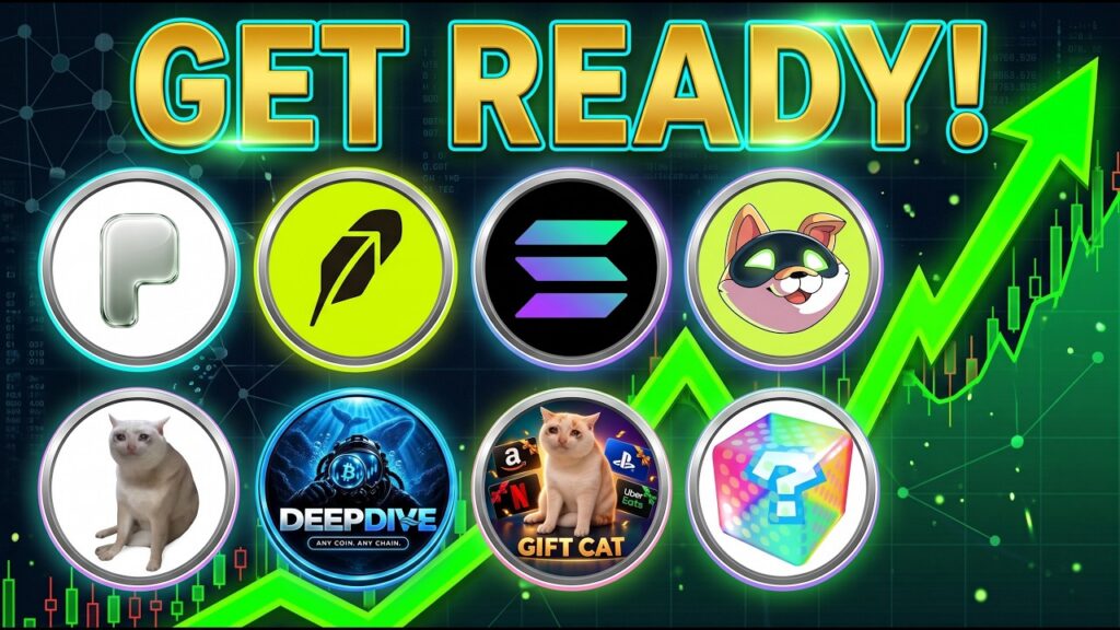 ROBINHOOD & CRYPTO IS LOOKING BULLISH!🤯 $PONS $AI $CASHCAT $GIFTCAT – HUGE MOVES STARTING NOW!